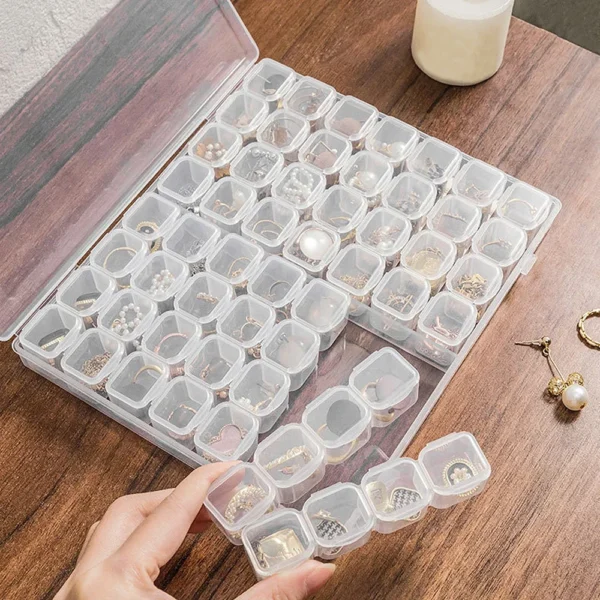 56/28 Diamond Embroidery Box Diamond Painting Cross Stitch Tools Accessory Boxes Case Useful Storage Dismountable - Image 7