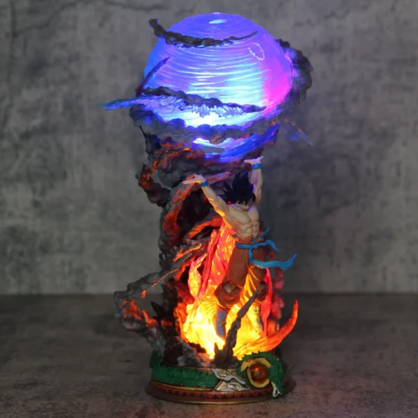 25cm Dragon Ball Figures Spirit Bomb Sou Goku Anime Figures Super Saiya Pvc Statue Doll Action Figure Model Collection Toys Gift - Image 3