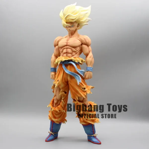 28cm Dragon Ball Z Figure Goku Anime Figures Super Saiyan Goku Gk Statue Gokou PVC Model Toys Doll Collectible Gifts - Image 5