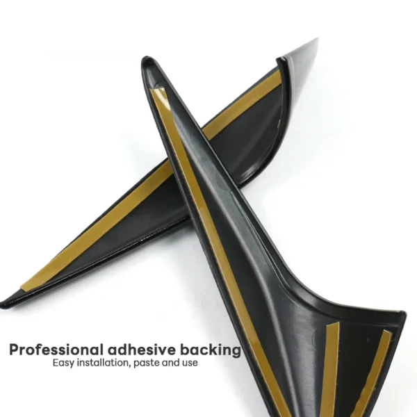 For Tesla Model Y Juniper Launch 2025 Model 3 Highland 2024 Side Camera Cover Lens Protector Shiny Matte Carbon Fiber Pattern - Image 6