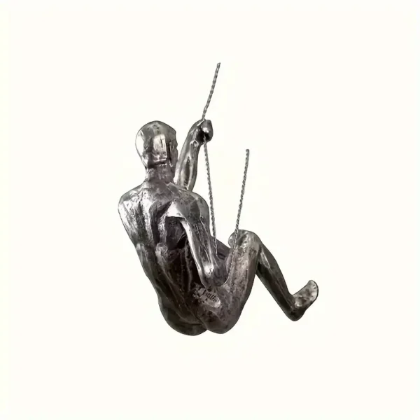 Retro Climbing Man Series Statue Wall Decoration Unique Touch Creative Climbing Statue Pendant Party Decoration - Image 6