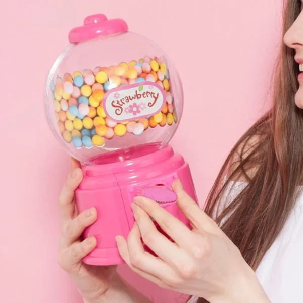 1pc-Candy Machine Cute Candy Dispenser Portable Bank Deposit Box Sweets Machine Nice Gift for Children Home Decor - Image 2
