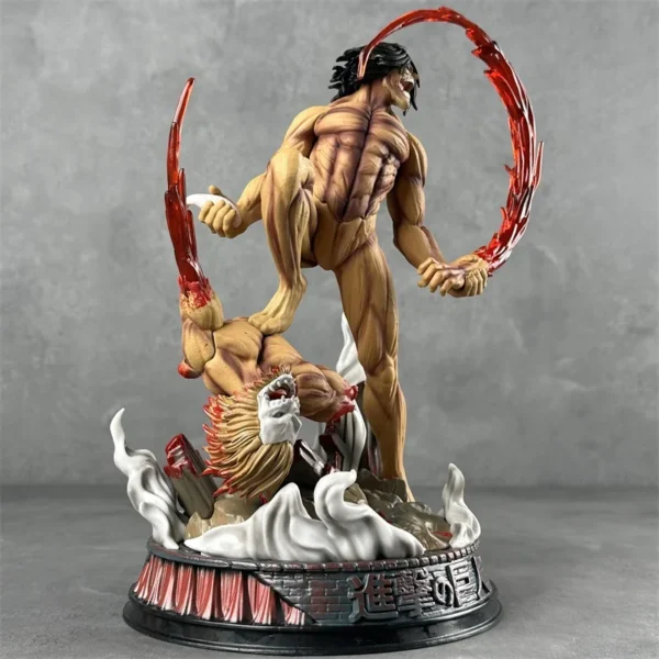 29cm Eren Jaeger Figure Manga Attack On Titan Anime Figures Jaeger Pvc Model Statue Doll Collection Decoration Toys Gift - Image 4