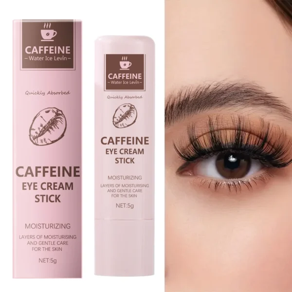 Caffeine eye cream stick nourishes the skin, improves fine lines, relieves eye bags and dark circles, and brightens the eye skin - Image 7