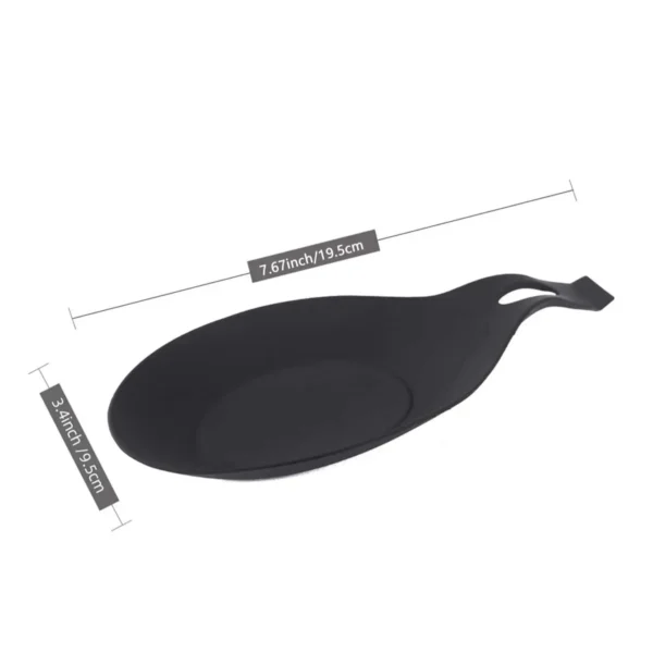 1Pc Silicone Insulation Spoon Shelf Heat Resistant Placemat Drink Glass Coaster Tray Spoon Pad Eat Mat Pot Holder Kitchen Tool - Image 6