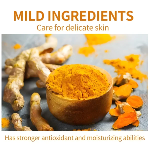 Turmeric & Bee Venom Cream with Collagen and bee Venom Facial Moisturizer for deep nourishing dry and rough skin - Image 4