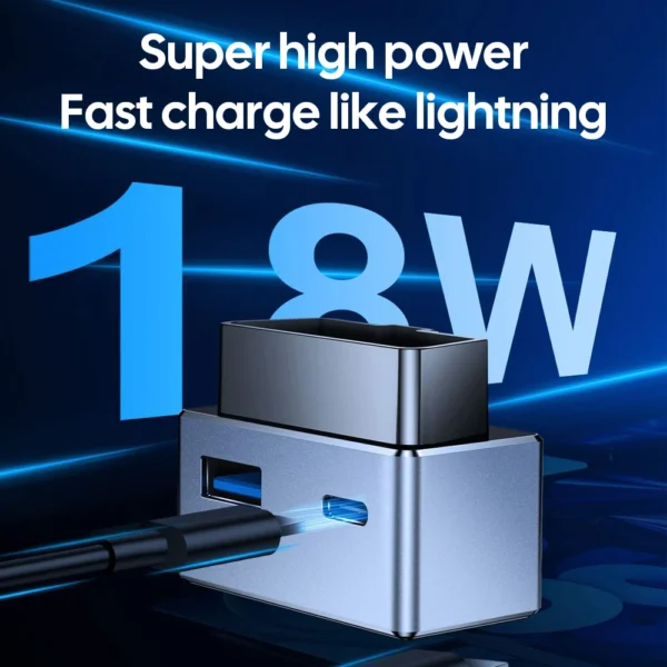 For Tesla Model Y Juniper Launch 2025-2020 Model 3 Highland 2024-2017 X S OBD Adapter Charging Splitter USB TYPE-C Port Charger - Image 3