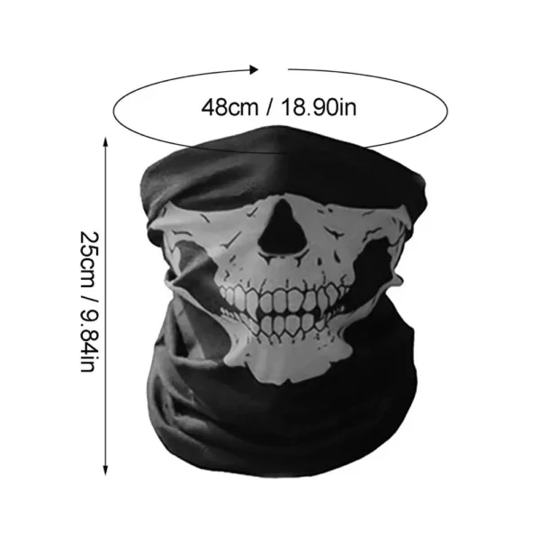 Summer Cycling Face Cover Mask Scarf Bicycle Half Face Mask Headband Bandana Halloween Fun Scarf Fishing Hiking Riding Headband - Image 3