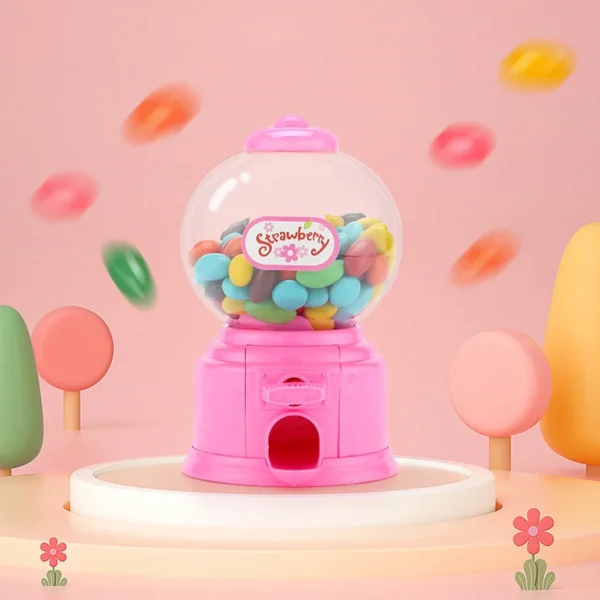 1pc-Candy Machine Cute Candy Dispenser Portable Bank Deposit Box Sweets Machine Nice Gift for Children Home Decor - Image 5