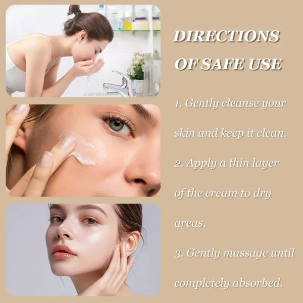 Rice Pulp Anti-freckle Cream Remove dark spots Anti-freckle Cream Collagen Lighten Pigmentation Melasma Brightening Skin Care - Image 4