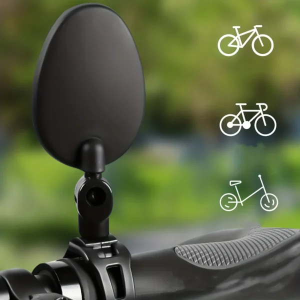 Bike Rearview Mirror 360 Degree Adjustable Rotatable Bicycle Mirror Cycling Rear View Mirrors Handlebar for MTB Bike Accessories - Image 6
