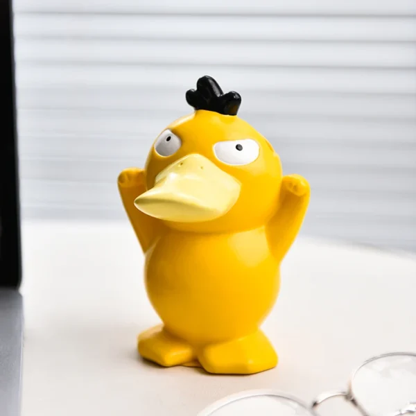 Miniso Anime Peripheral Cute Pokémon Psyduck Ornaments Glasses Frame Supplies Eye Display Stand Decorative Craft Stand Gifts - Image 3