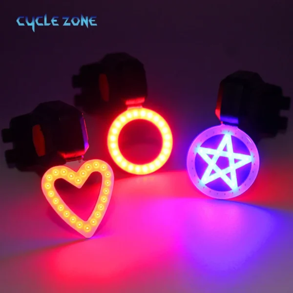 Bicycle Tail Light Cycling Lamp Multi Lighting Modes USB Rechargeable Led Flash Tail Rear Lights MTB Seatpost Bike Accessories - Image 5