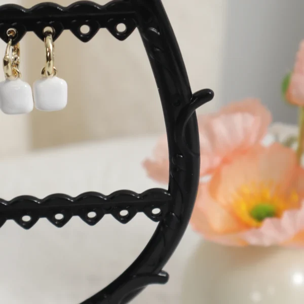 1PC - Creative Wine Cup Necklace Jewelry Display Shelf - Image 2