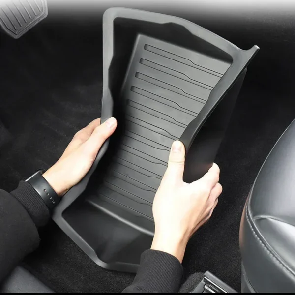 Underseat Storage Box for Tesla Model Y 2021-2024 Seats Drawer TPE Hidden Storage Tray Push Pull Car Organizer Car Accessories - Image 5
