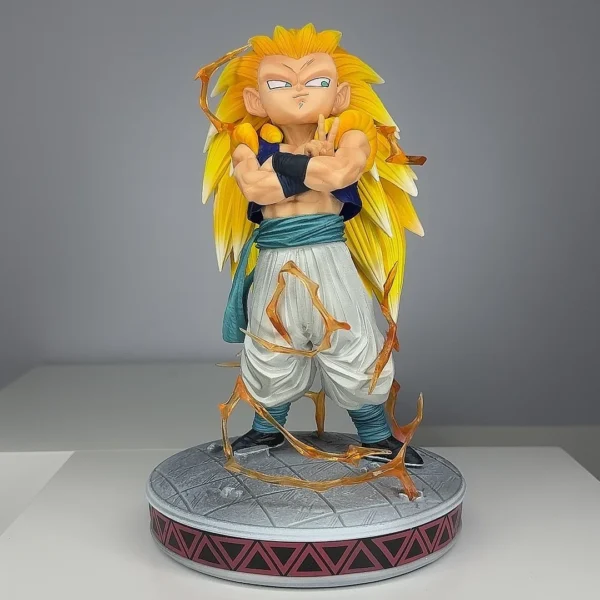 Dragon Ball Z Figures Super Saiyan Gotenks Anime Figurine Ghost Squad Model Statue Doll Collection Decoration Kids Toys Gift - Image 3