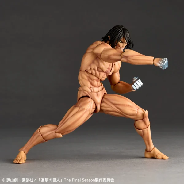 Original In Stock Revoltech AMAZING YAMAGUCHI Eren Jaeger Anime Action Figures Model Collection Toy - Image 6
