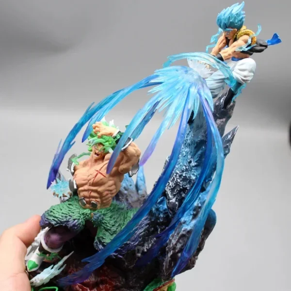 20cm Dragon Ball Broly Anime Figures Broly Vs Gogeta Figurine Model Pvc Statue Doll Collection Toy Decoration Christmas Toy Gift - Image 5