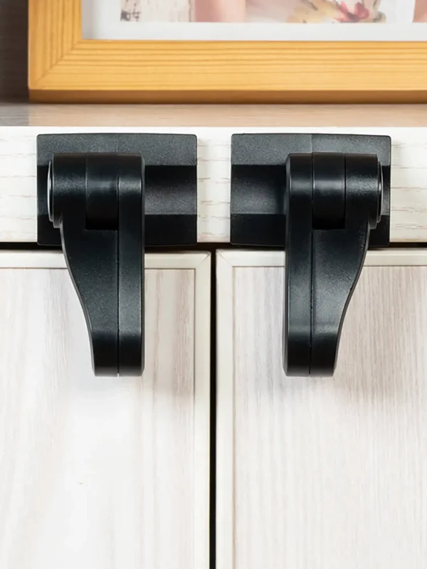 1pc- Multi-function door handle lock Child safety lock for cabinet drawer doorstop - Image 5