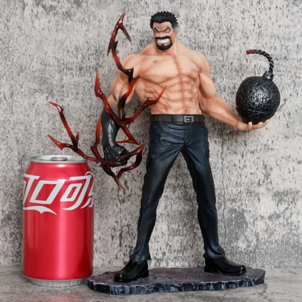 26cm One Piece Anime Figures Monkey D Garp Standing Posture Sculpture Scene Doll Pvc Model Statue Ornament Collection Toys Gifts - Image 2