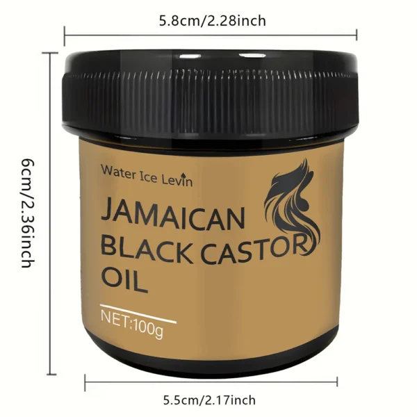 Jamaican Black Castor Oil Hair Care Essence Dry Hair Repair Boost Oil Nourishing Formula Black Castor Hair Oil Hair Growth Oil - Image 2