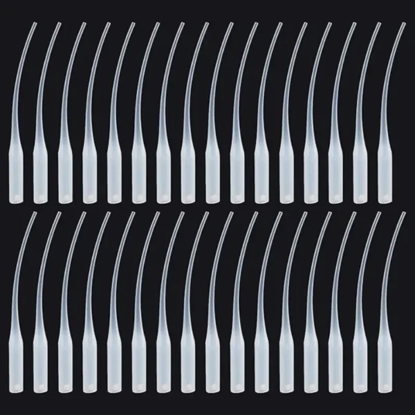 kf-Sbd63ba06406b4c9d8d683754b91b51952 Glue Tips, 100pcs Plastic Glue Micro-Tips Glue Extender Precision CA Glue Applicator for Arts Crafts Hobby Projects Guitar - Image 1