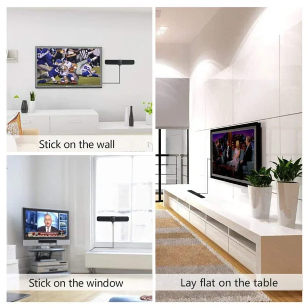 Indoor and Outdoor TV Antennas for Home High-Definition Free-to-Air Television Reception Hdtv - Image 6