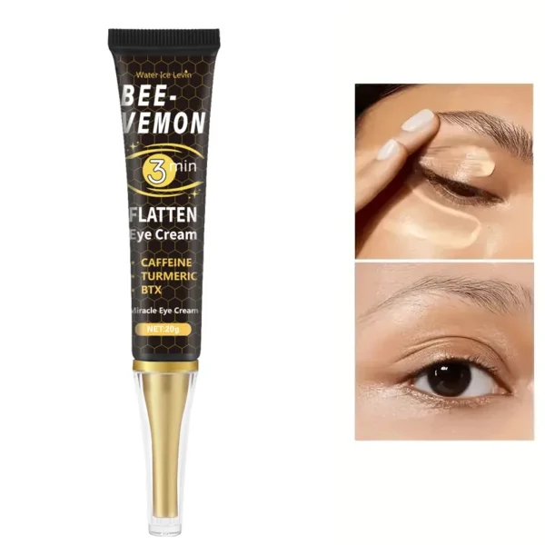 Bee Venom Eye Cream, 20 Grams, Suitable for All Skin Types, Hypoallergenic, Firming and Anti-Wrinkle Improvement, Moisturizing, Anti-Aging and Smoothing - Image 7