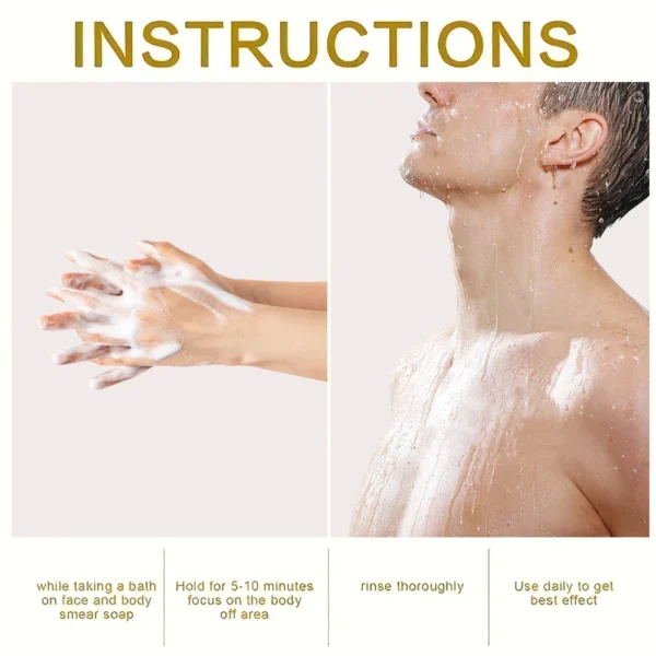 Handmade whitening soap skin care deep cleansing moisturizing cleansing essential oil mild soap brightens skin sandalwood soap - Image 3