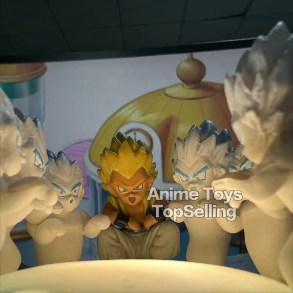 5cm Anime Dragon Ball Z Figure Gotenks Ghost set Action Figures PVC Statue Collection Model Toys Gifts - Image 4