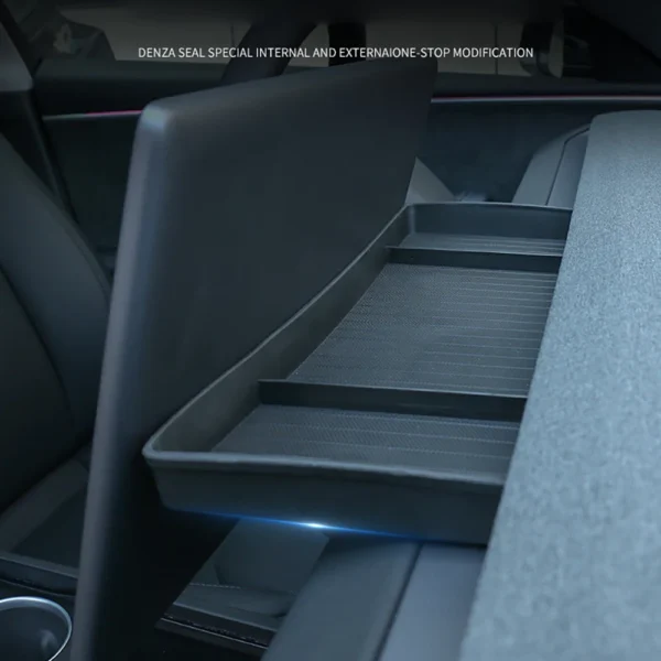 For Tesla New Model Y Juniper 2025 Launch Model 3 Highland 2024 Rear Screen Storage box Dashboard Tissue Box Tray ECT Panel - Image 5