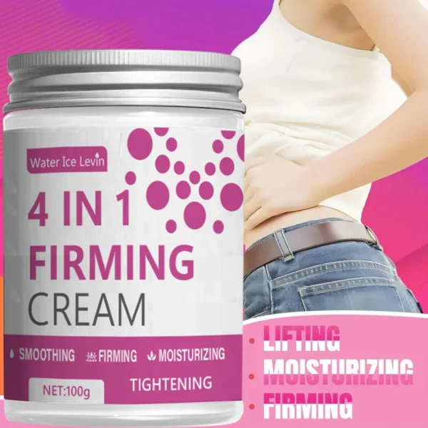 4 in 1 Firming Cream, Ginger, Aloe Vera and Coffee Essence - Moisturizing Body Firming Cream for Abdominal, Arm and Legs - Image 5