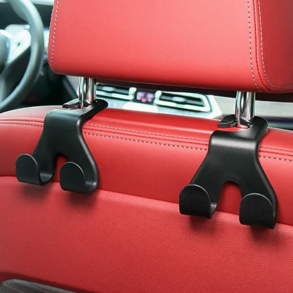 kf-Sc8c109b9dfe64d0bb714a8267ddcdf5em Concealed Creative New Car Seat Back Hook Multi Functional Rear Car Phone Holder Hook Automotive Accessories - Image 1