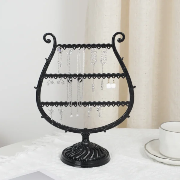 1PC - Creative Wine Cup Necklace Jewelry Display Shelf - Image 7