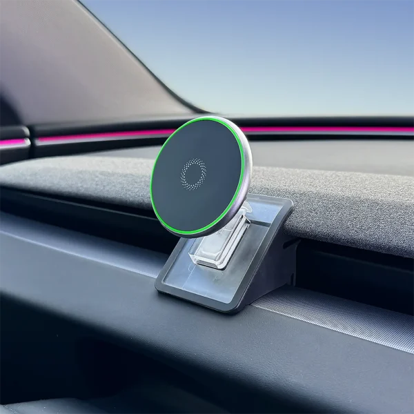 Car Cell Phone Holder Gravity Support Mount Bracket Vent Clip For Tesla Model Y Juniper Launch 2026 2025 Model 3 Highland 2024 - Image 5