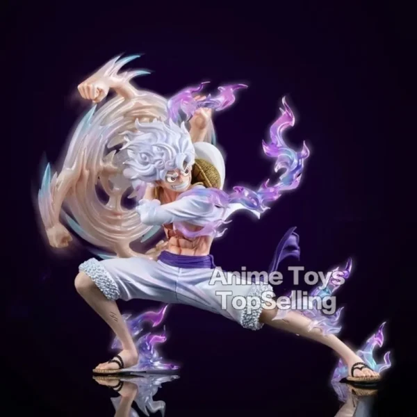 19cm/7.48in Anime One Piece Figure Nika Luffy Action Figures Luffy Arm can rotate Pvc Statue Collection Model Toys for Gifts - Image 2