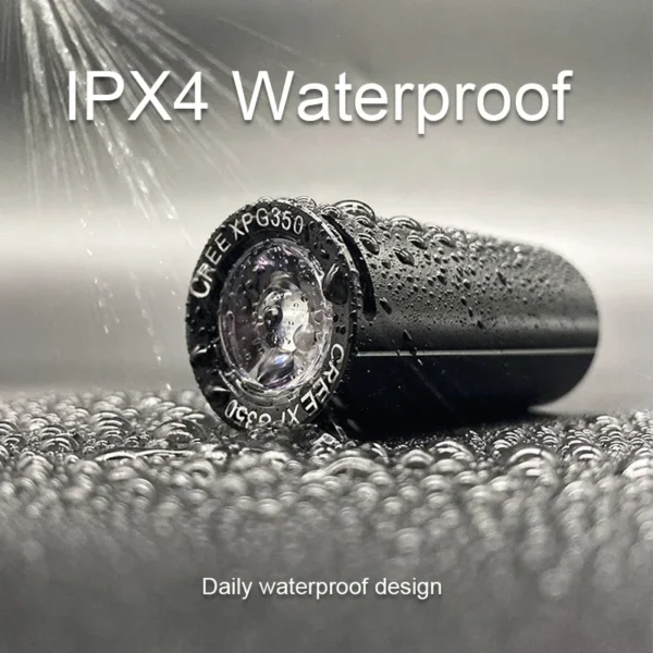 Bike Front Light Mini Flashlight for Bike USB Rechargeable Waterproof XPG LED Bicycle Headlight Night Safety Cycling Accessories - Image 5