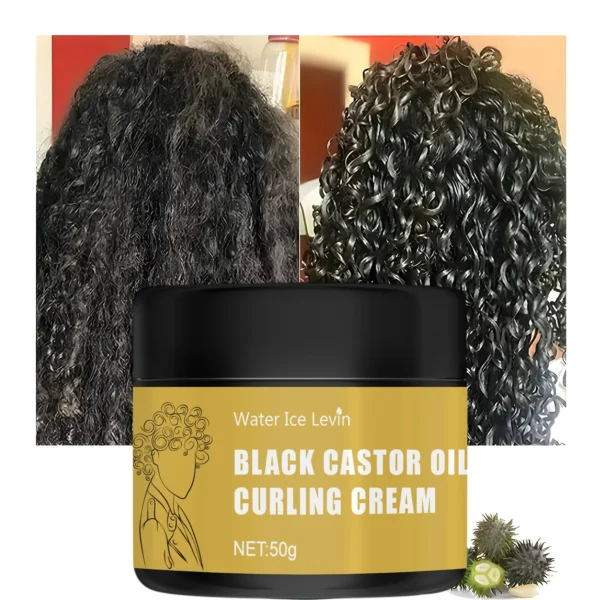 Black Castor Oil Healthy Moisturizes And Defines Curls Suitable For Dry Curly Hair For Both Men And Women,Repair Hair Tangles - Image 7