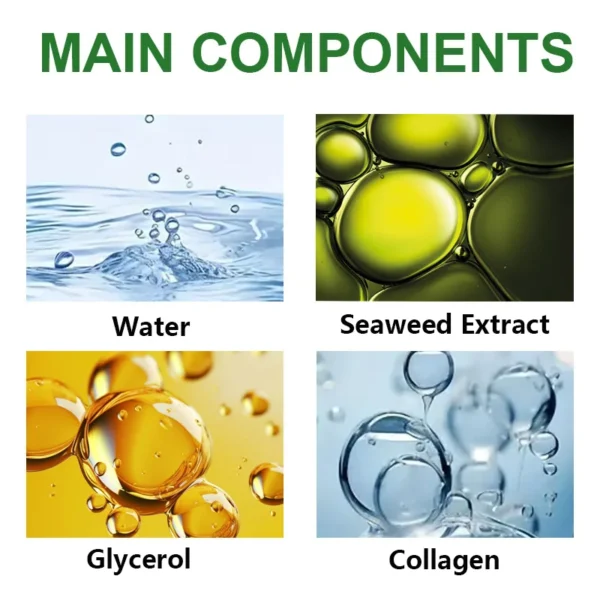 60pcs seaweed hyaluronic acid eye mask to remove dark circles collagen eye patch facial care products - Image 3