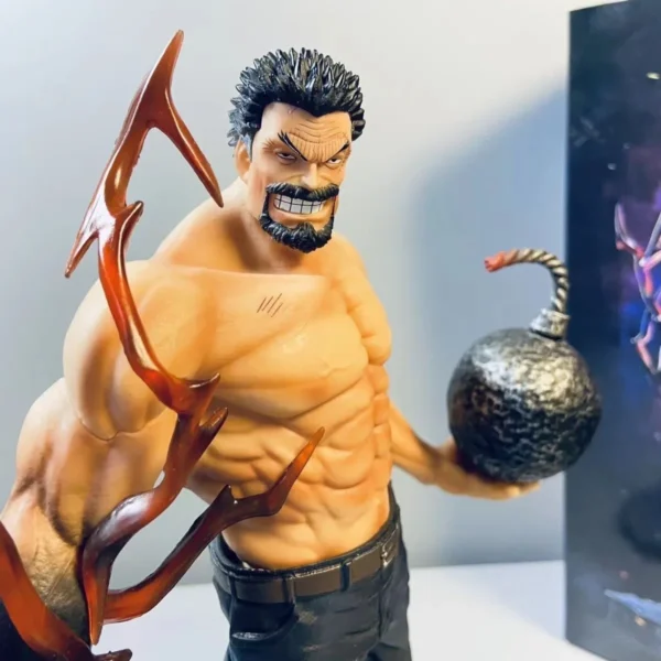 26cm One Piece Anime Figures Monkey D Garp Standing Posture Sculpture Scene Doll Pvc Model Statue Ornament Collection Toys Gifts - Image 3