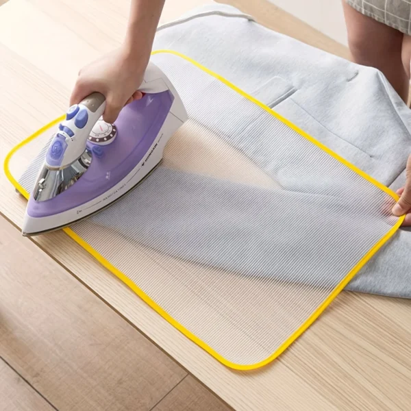 1pc Random Protective Ironing Cloth High Temperature Board Press Mesh Insulation Pad Guard Protection Clothing Home Accessories - Image 6