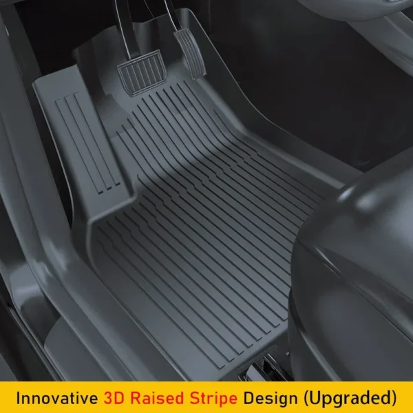 TESMAYX Floor Mats for Tesla Model Y Juniper Launch Model 3 Highland Cargo Liner Trunk Mat All Weather TPE 2024 2025 Accessories - Image 2