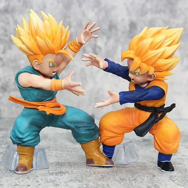 15cm Dragon Ball Figure Son Gohan Trunks Action Figures Anime Collection PVC Statue Model Ornaments Collection Doll Toys Gifts - Image 4