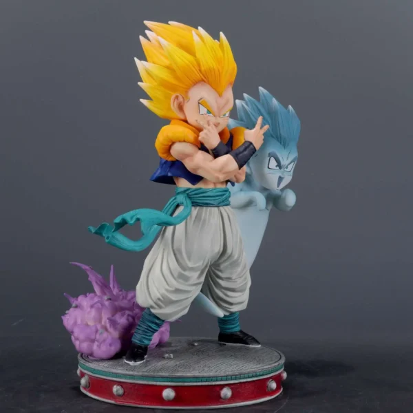 Dragon Ball Z Figures Super Saiyan Gotenks Anime Figurine Ghost Squad Model Statue Doll Collection Decoration Kids Toys Gift - Image 2