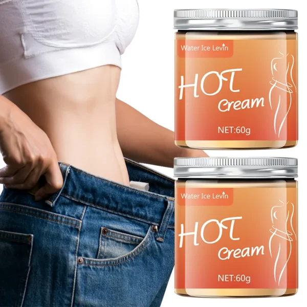 Full Body and Bodybuilding Massage Cream, Hot Compress to Tighten Abdominal Muscles - Image 2