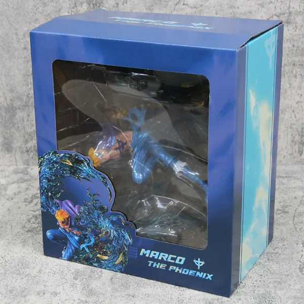 33CM Anime One Piece Whitebeard Pirates Marco Flying Ver. PVC Action Figure Statue Collection Model Kids Toys Doll Gifts - Image 6