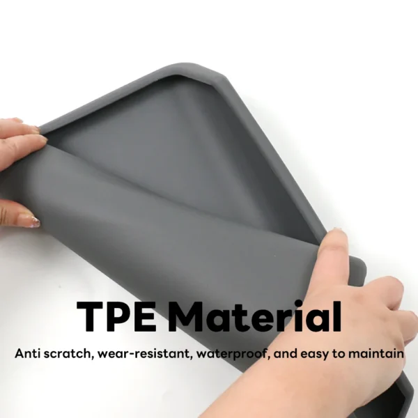 for Tesla Model Y Juniper Launch 2025 Model 3 Highland 2024 TPE Soft Car Center Console Armrest Lid Central Armrest Box Cover - Image 2