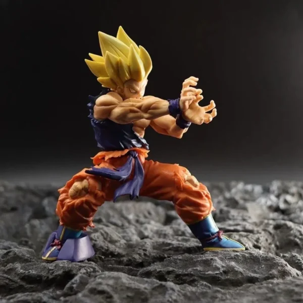Dragon Ball Z Son Goku Anime Figure Battle Damage Shockwave Manga Statue Pvc Action Figurine Collectible Model Doll Toys Gift - Image 3