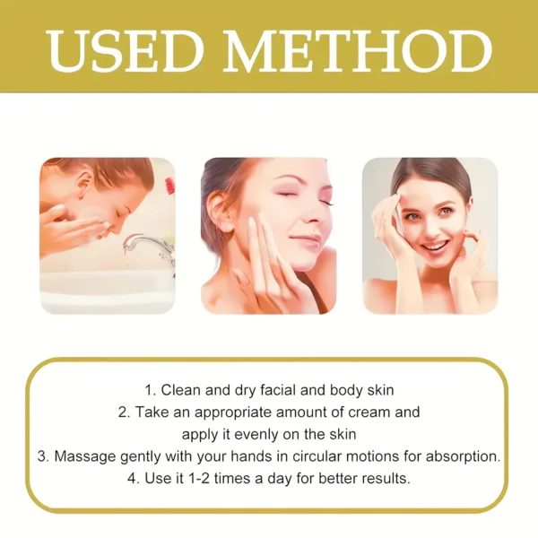 Gentle Retinol Cream with Firming Elasticity Improve Loose Skin Lotion Moisturizes, Moisturizes, Brightens and brightens skin - Image 6