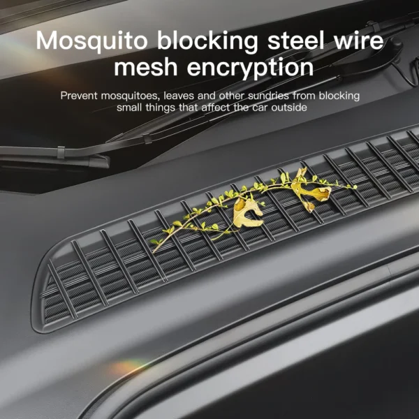 YZ Air Intake Cabin Debris Filter For Tesla Model 3 Highland Model Y Juniper 2021-2025 Insect-proof Net Air Inlet Protective - Image 2